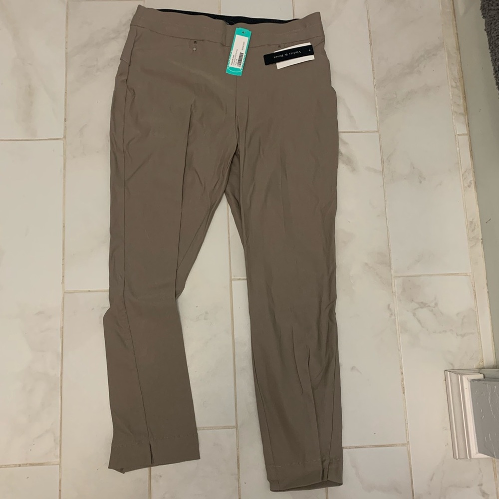 Beige dress pants. NWT.